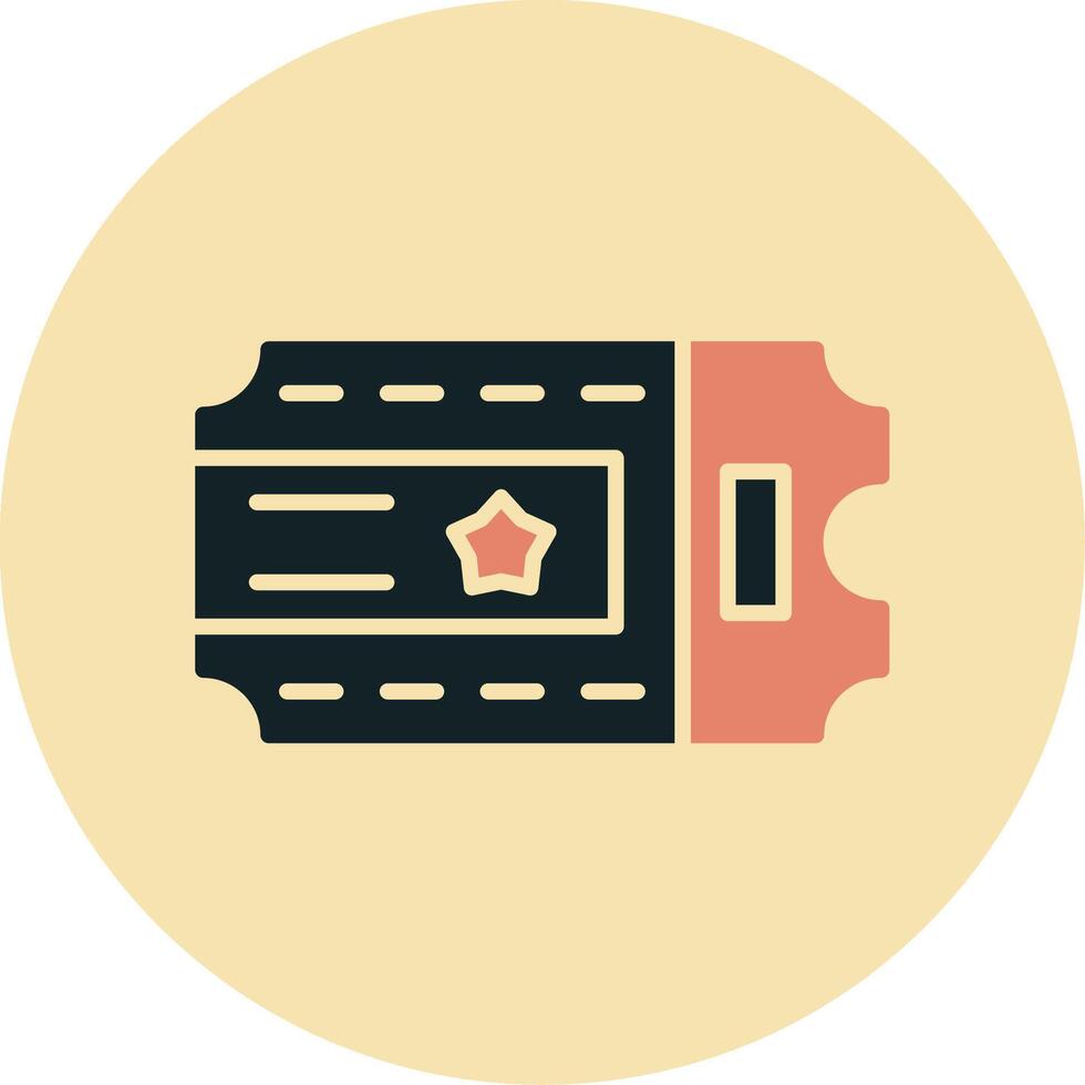 Ticket Vector Icon