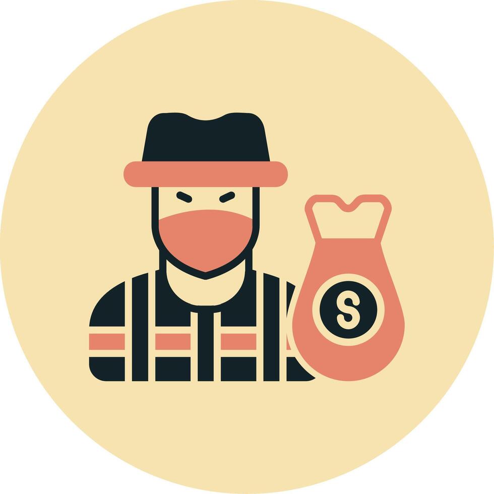 Robbery Vector Icon