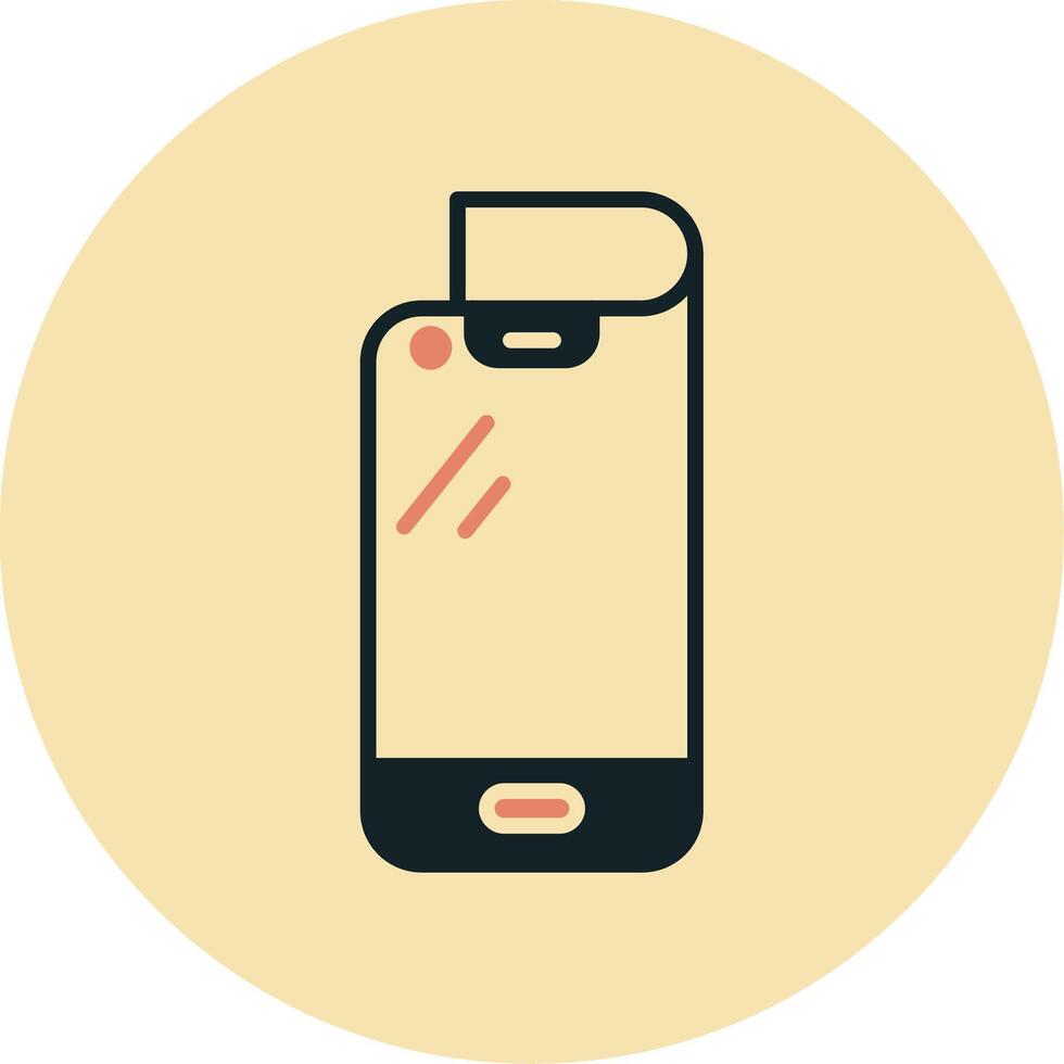 Foldable Smartphone Vector Icon