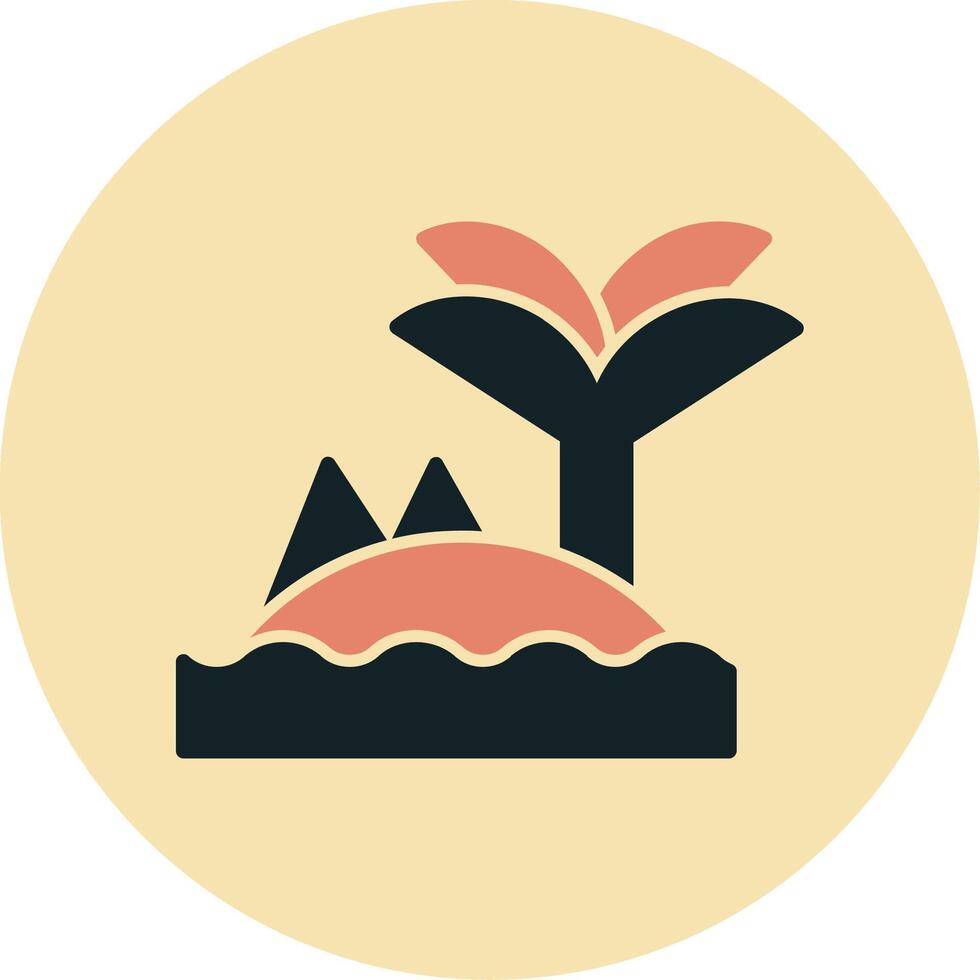 Island Vector Icon