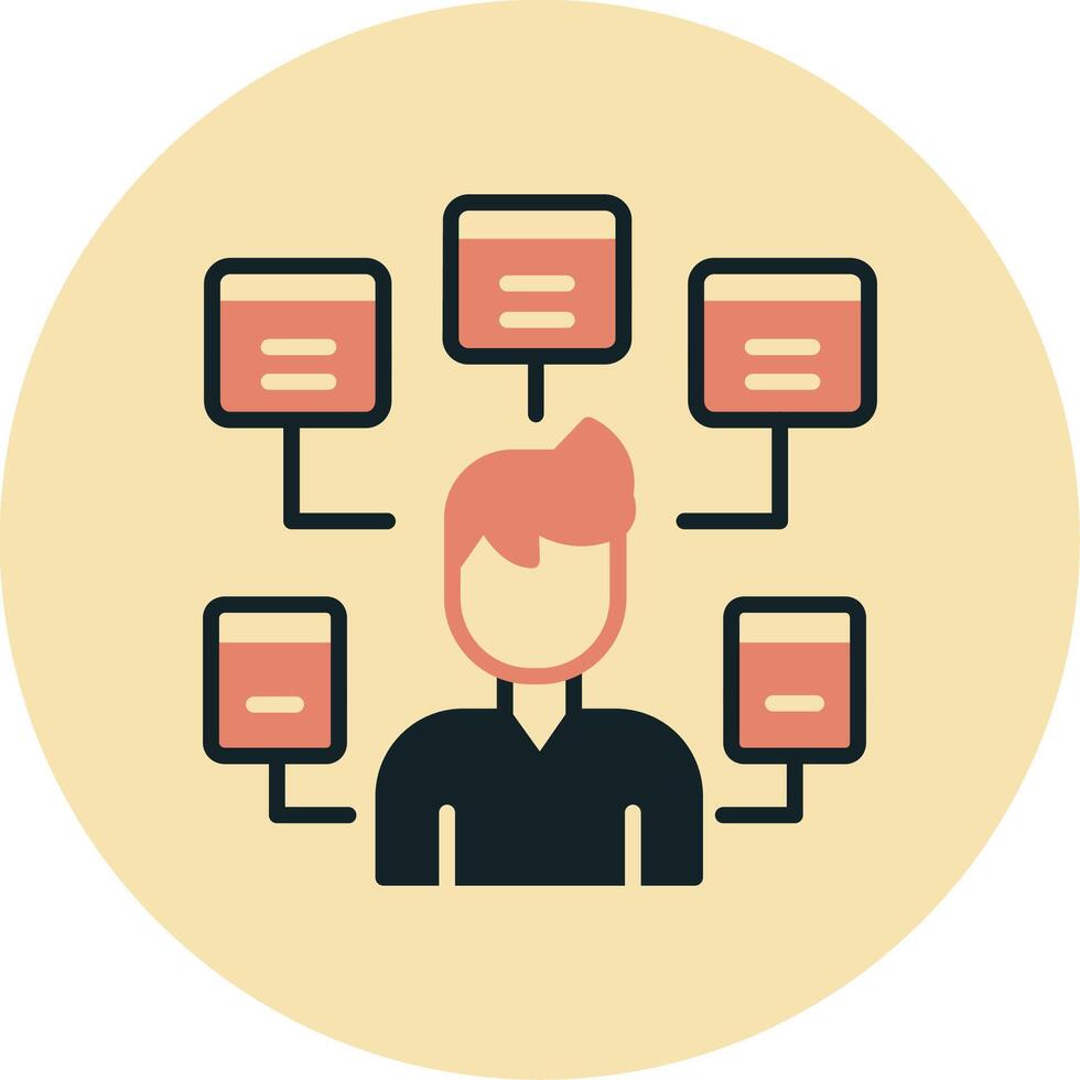 Multitasking Vector Icon