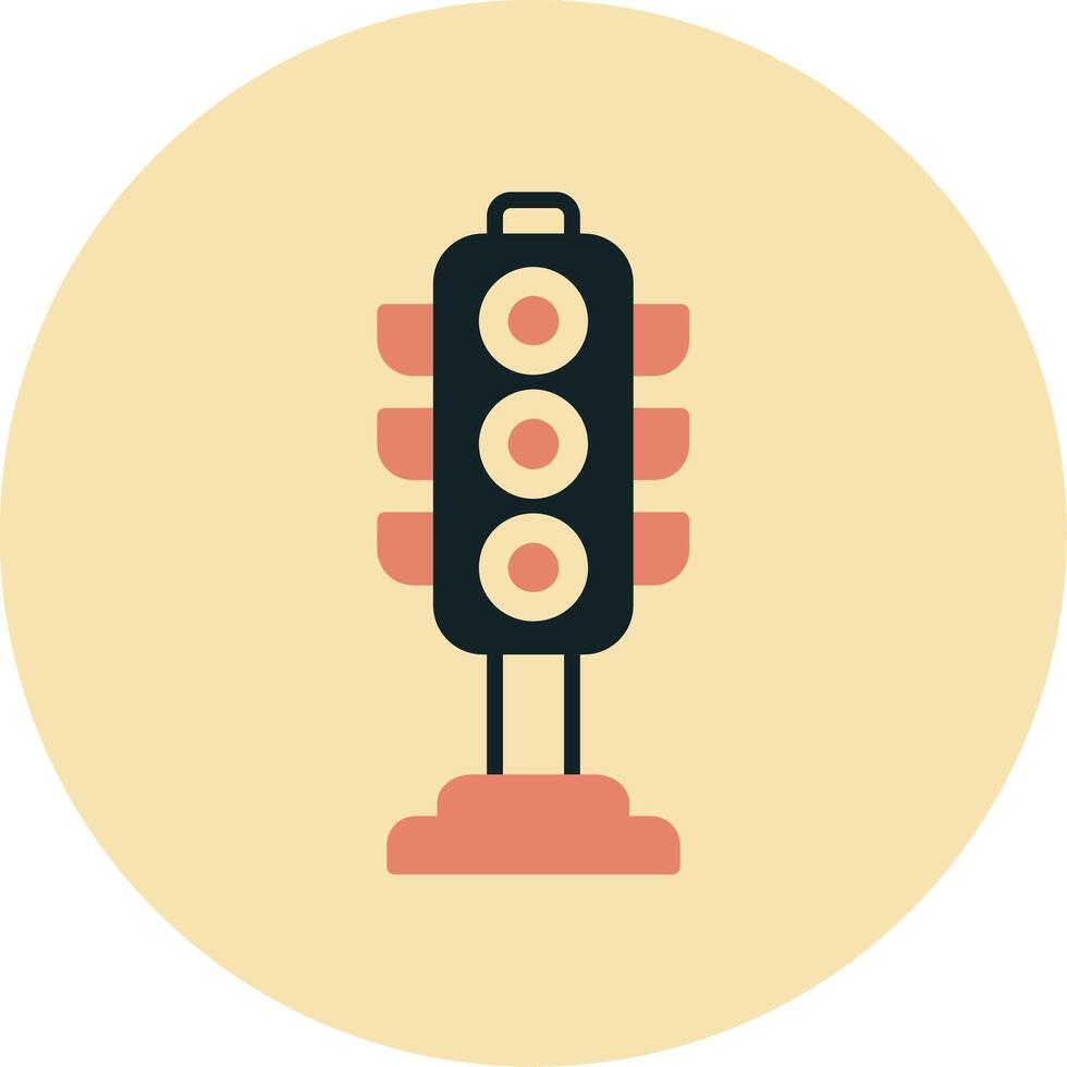 Traffic Light Vector Icon