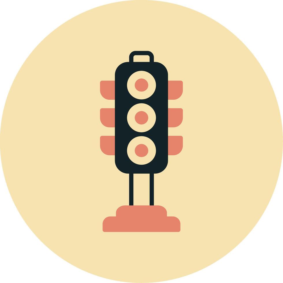 Traffic Light Vector Icon