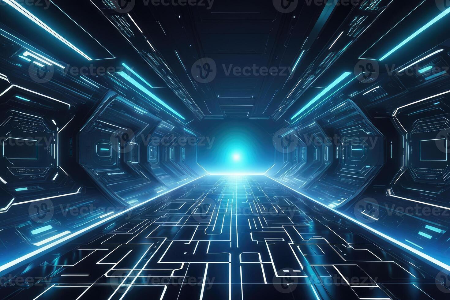 AI generated Abstract Background Futuristic Wallpaper by AI Generative photo