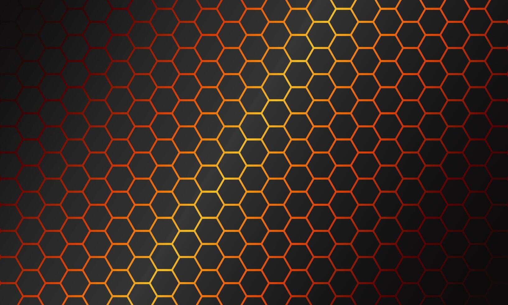 Modern gradient background hexagon pattern vector