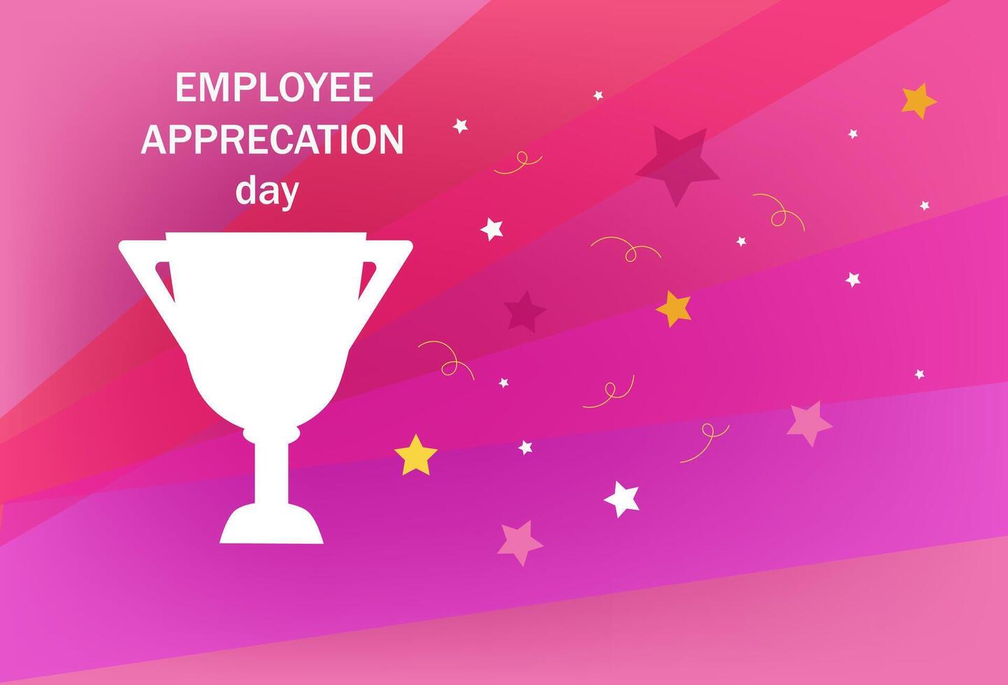 Happy National Employee Appreciation Day. vector