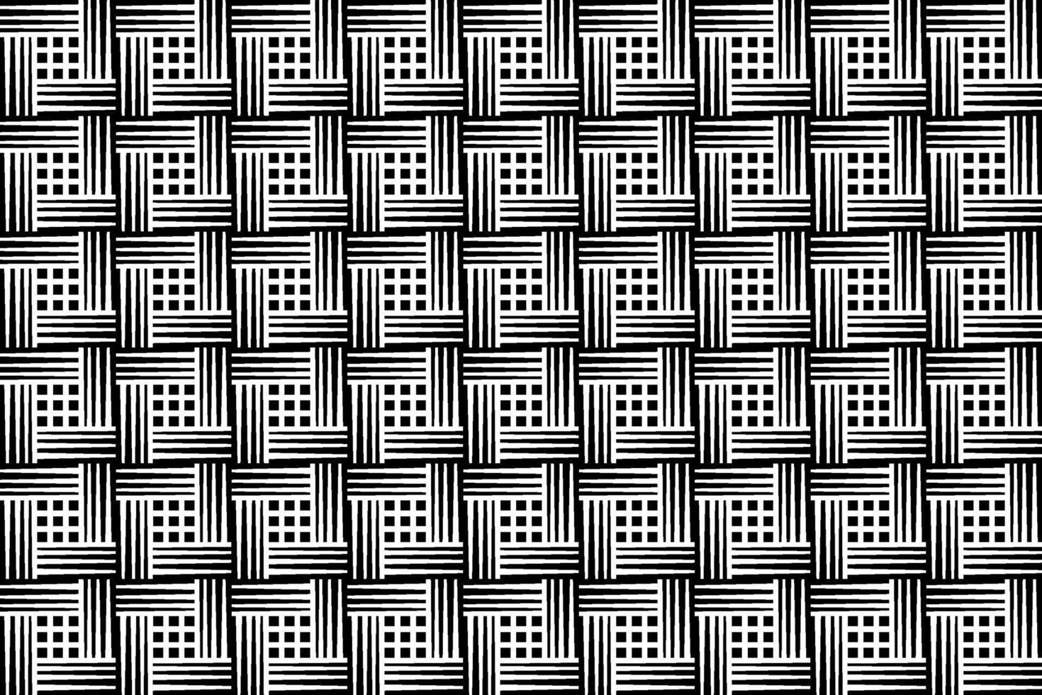 sin costura repitiendo monocromo sin costura modelo. mosaico ornamental decorativo negro y blanco modelo vector