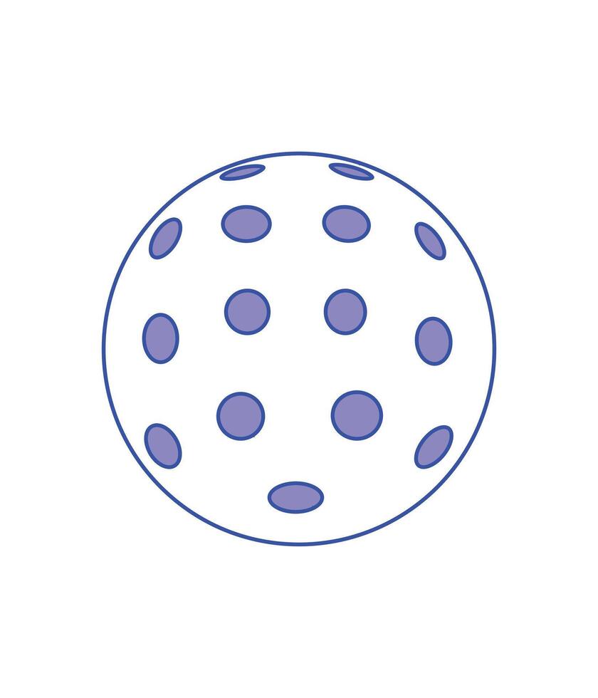 a ball with polka dots on it vector