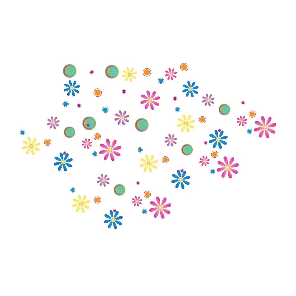 creative floral decorative abstract vector