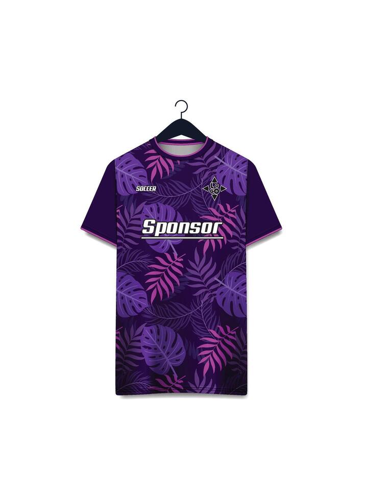 Vector futuristic abstract background pattern for sport jersey design