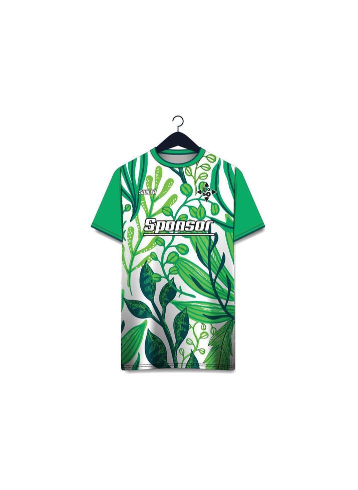 Vector futuristic abstract background pattern for sport jersey design