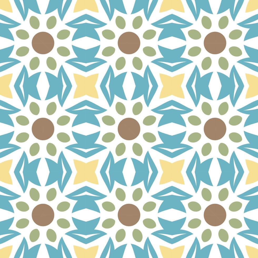 Ornament seamless pattern. Mandala background vector