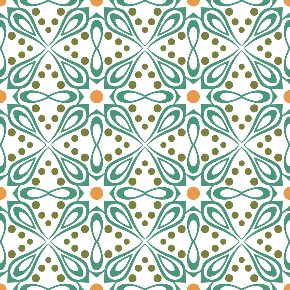Ornament seamless pattern. Mandala background vector