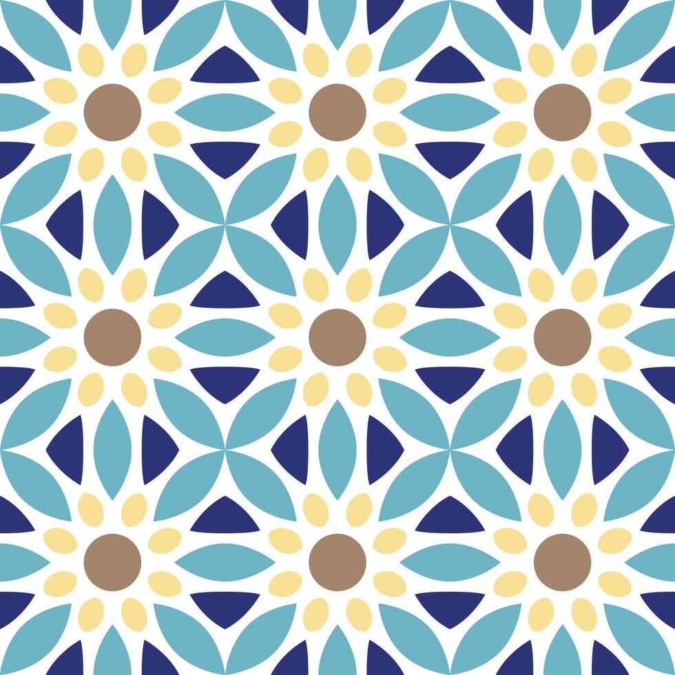 Ornament seamless pattern. Mandala background vector