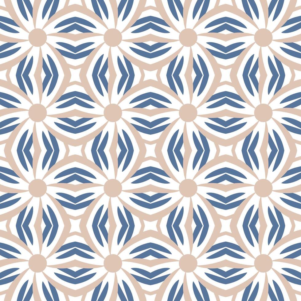 Ornament seamless pattern. Mandala background vector