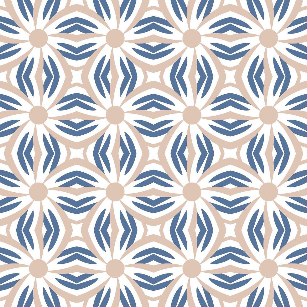 Ornament seamless pattern. Mandala background vector