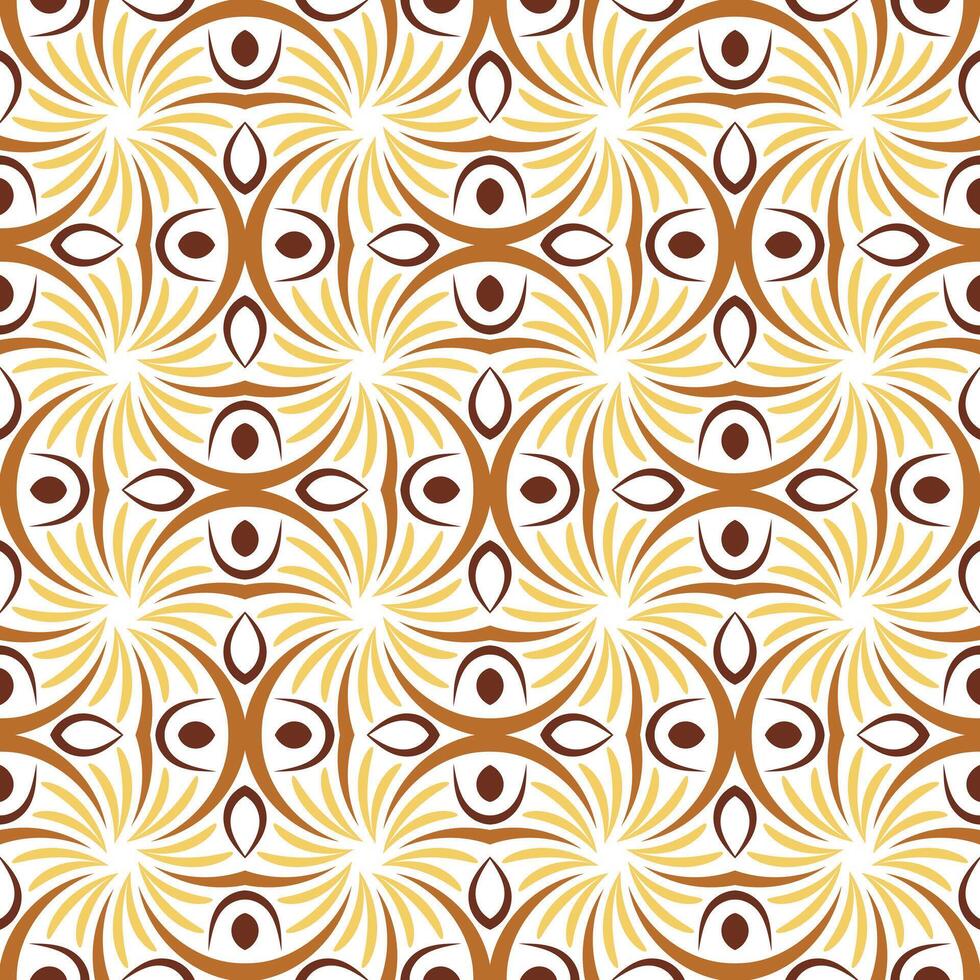 Ornament seamless pattern. Mandala background vector