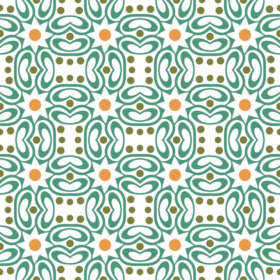 Ornament seamless pattern. Mandala background vector
