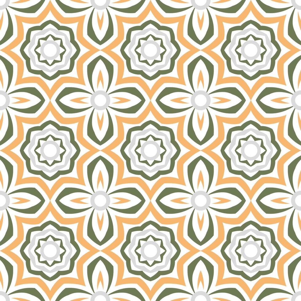 Ornament seamless pattern. Mandala background vector