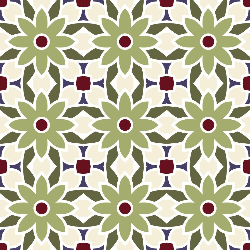 Ornament seamless pattern. Mandala background vector