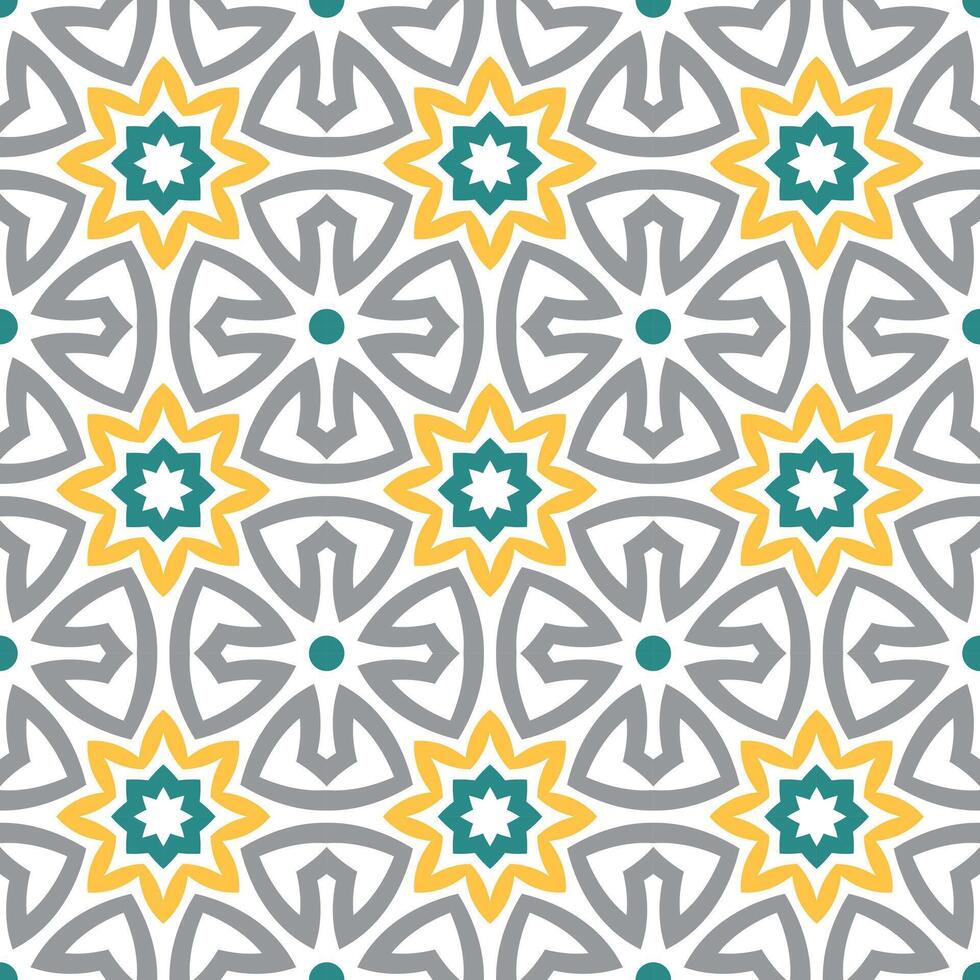 Ornament seamless pattern. Mandala background vector