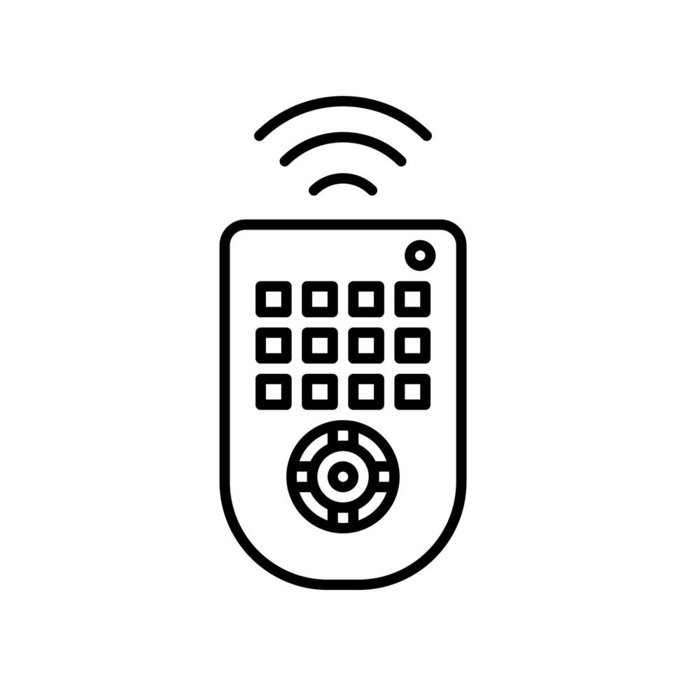 remote icon vector or logo illustration style