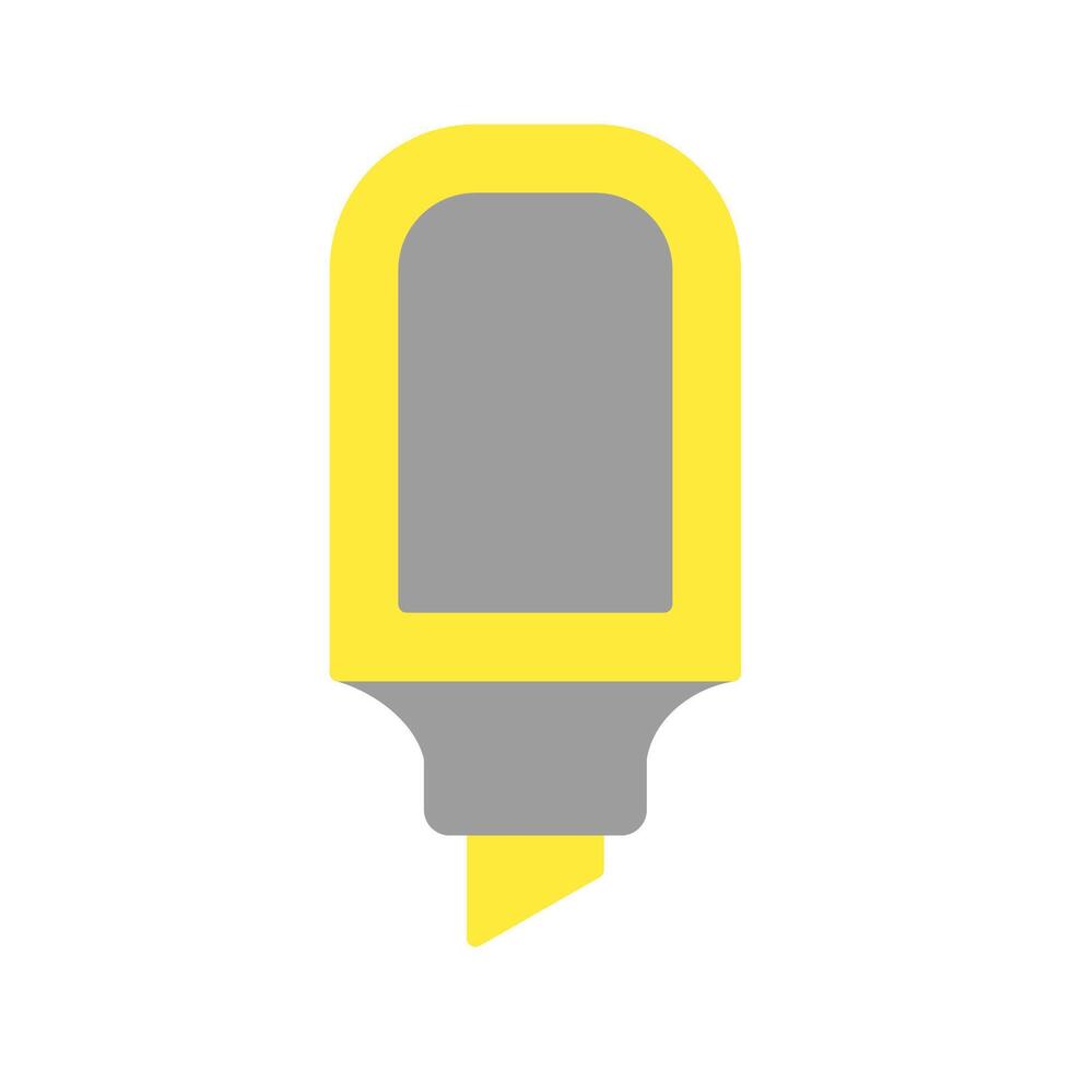 Marker icon vector or logo illustration flat color style
