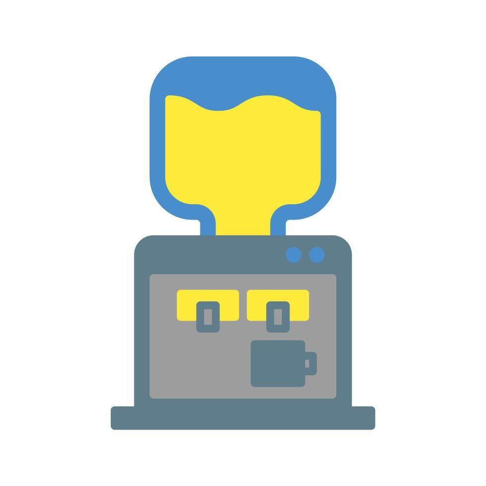 dispensers icon vector or logo illustration flat color style