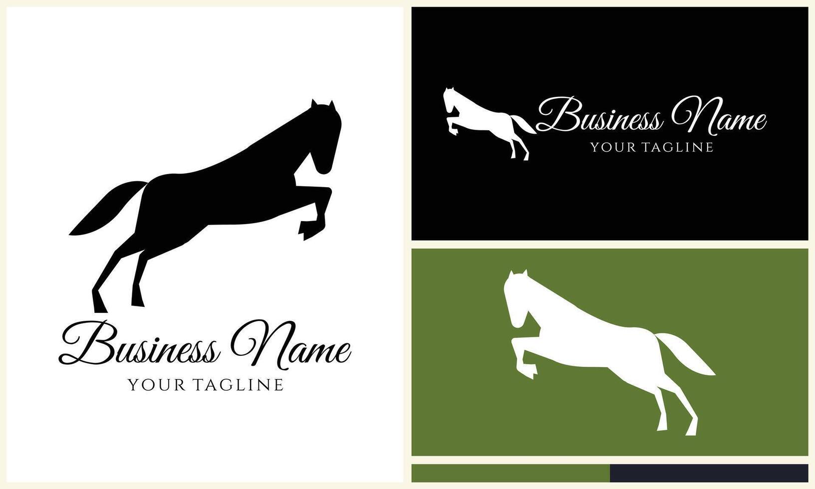 silhouette donkey unicorn horseman equestrian vector