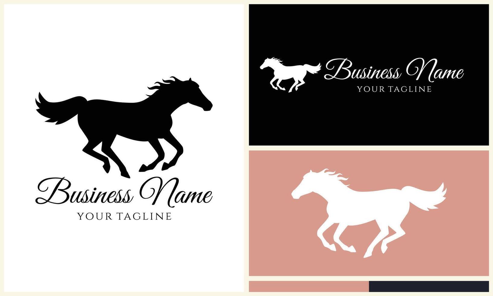 silhouette donkey unicorn horseman equestrian vector