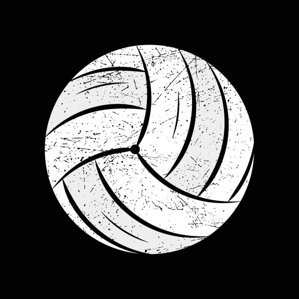 vóleibol pelota icono. vector ilustración. conjunto de aislado vóleibol pelota iconos negro vóleibol pelota símbolo