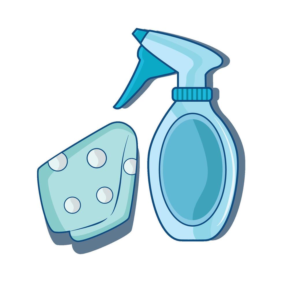 illustration of spray vector