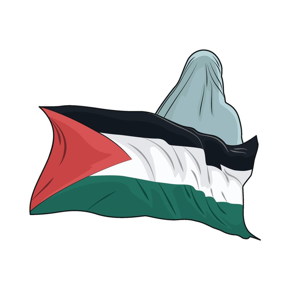 free palestine illustration vector