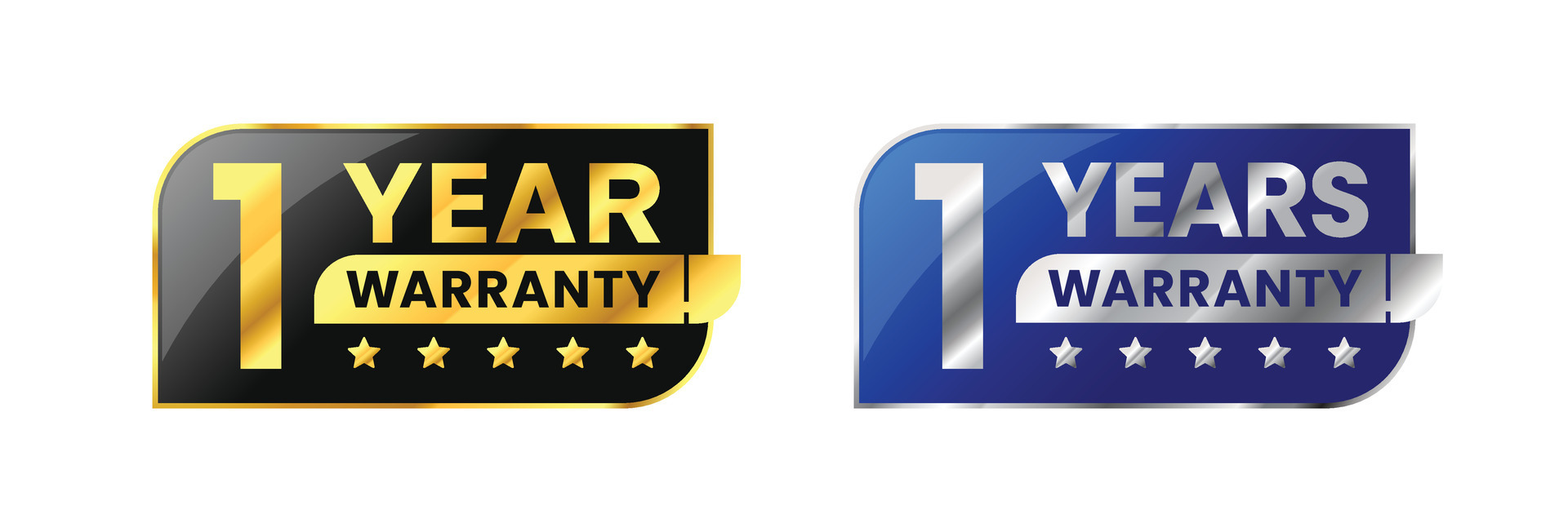 Boot Barn 1 Year Warranty Replacement Reviews 1 Year warranty label, badge, icon, logo. Parallelogram rhombus shape