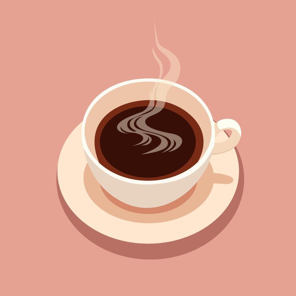 cup of coffee vector illustration