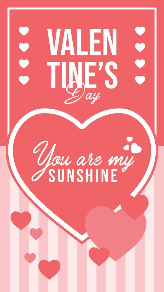 Happy Valentine's Day Card vector