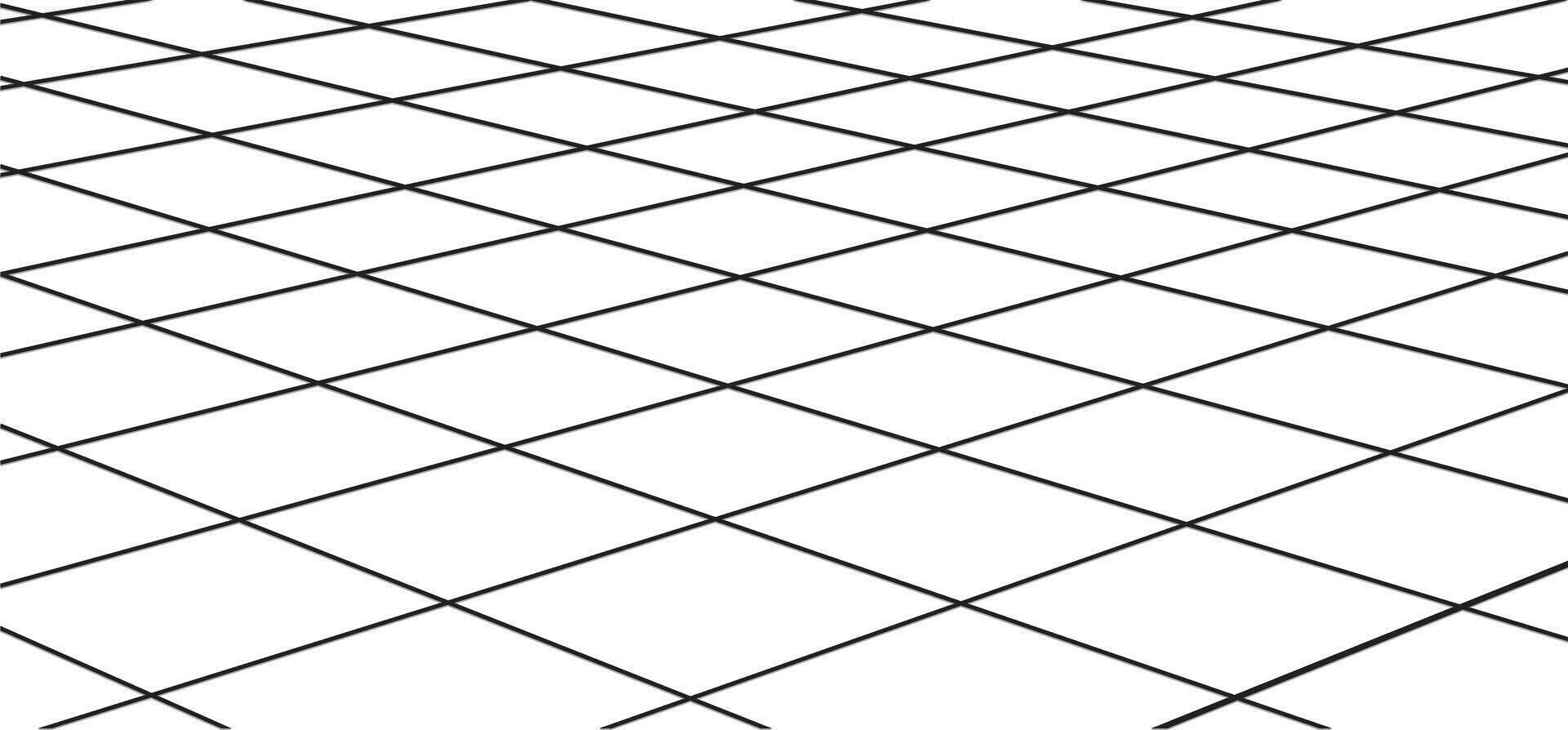 black and white tiled floor background. Vector minimalist illustration