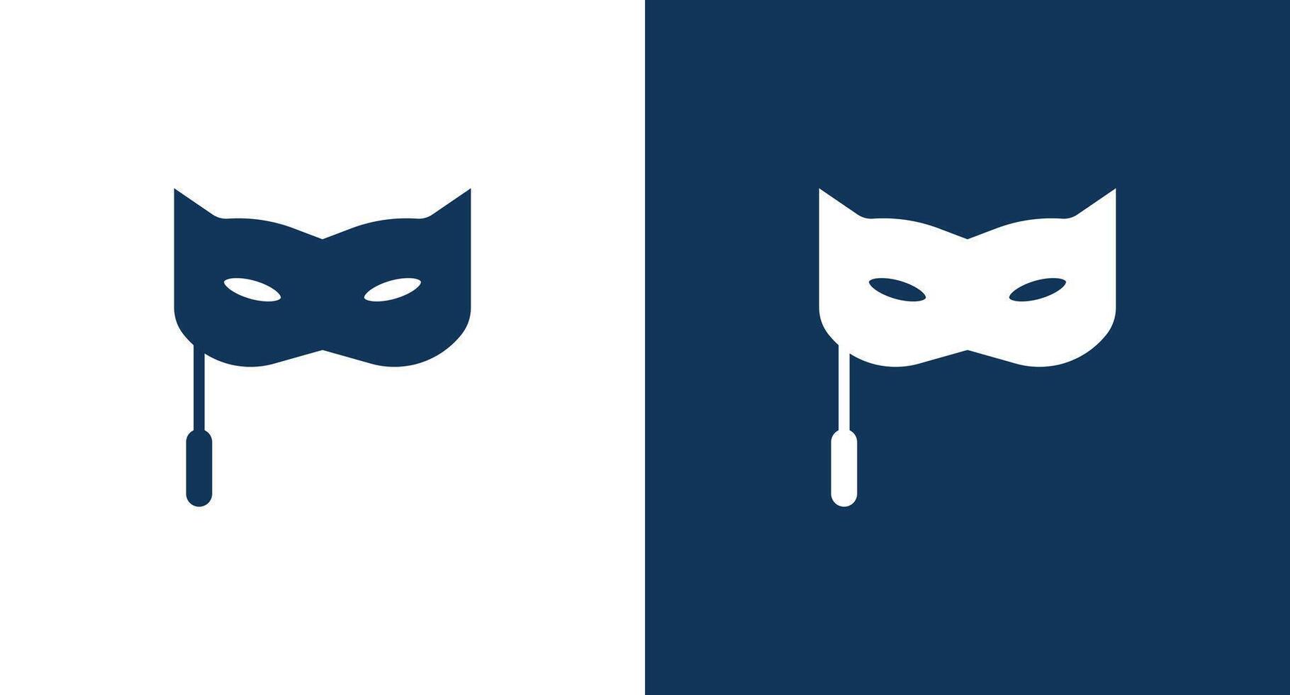 Eye mask icon illustration isolated vector sign symbol