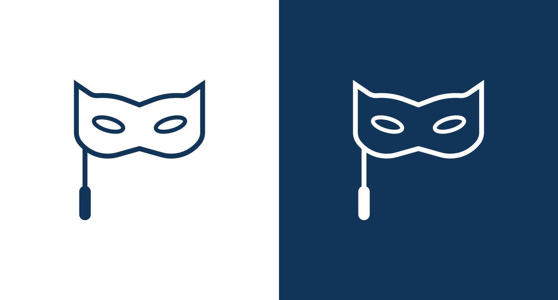 Eye mask icon illustration isolated vector sign symbol