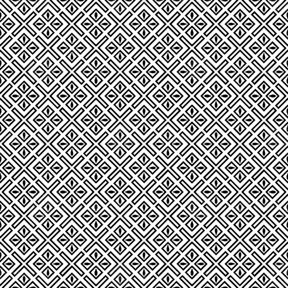 Black seamless abstract pattern. Overlay for background and backdrop. Ornamental design. PNG graphic illustration with transparent background.