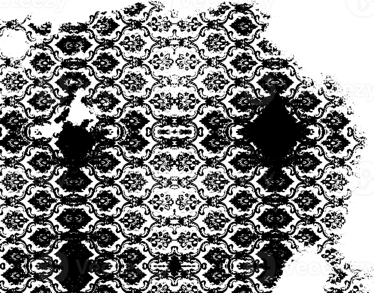 Rustic grunge texture with grain and stains. Abstract noise background. PNG graphic illustration with transparent background.