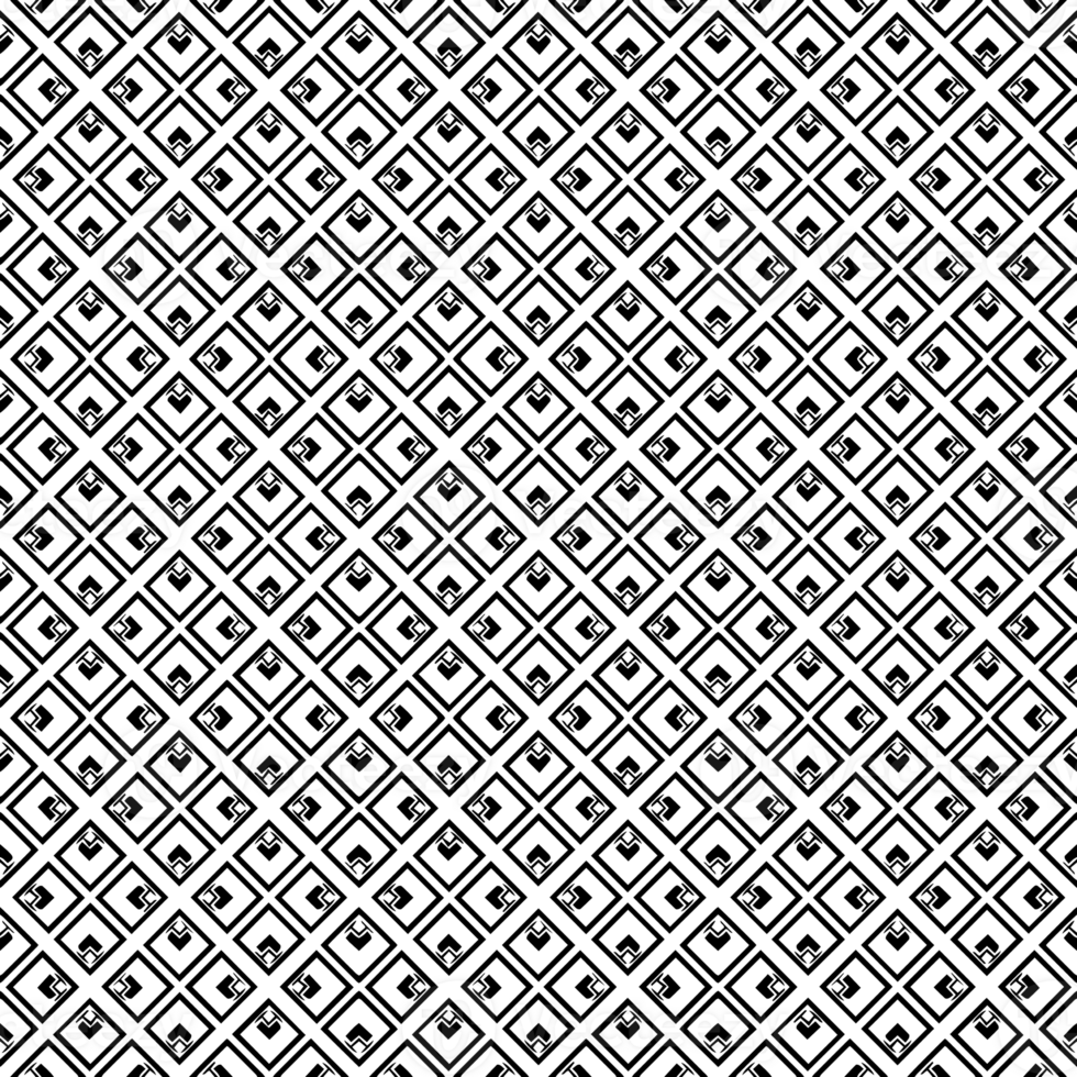 Black seamless abstract pattern. Overlay for background and backdrop. Ornamental design. PNG graphic illustration with transparent background.