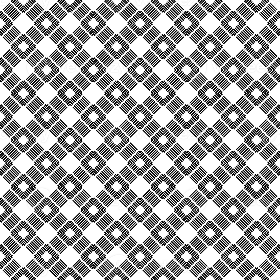 Black seamless abstract pattern. Overlay for background and backdrop. Ornamental design. PNG graphic illustration with transparent background.