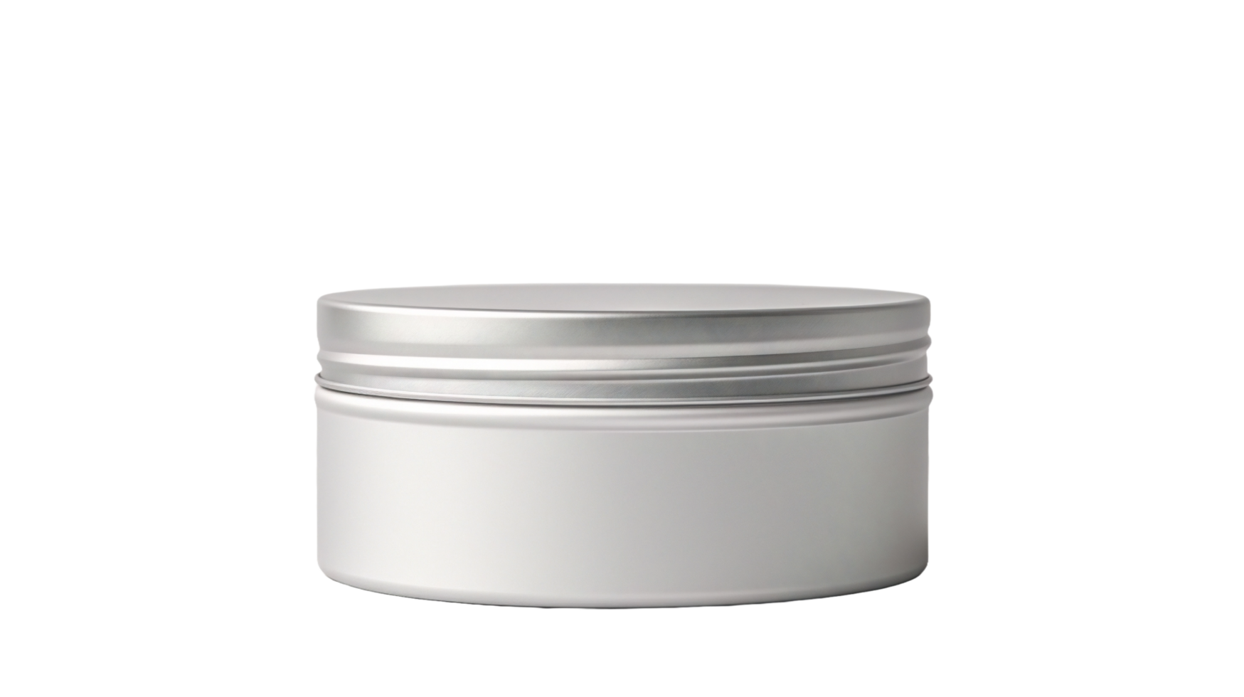 AI generated white container with lid on a transparent background png