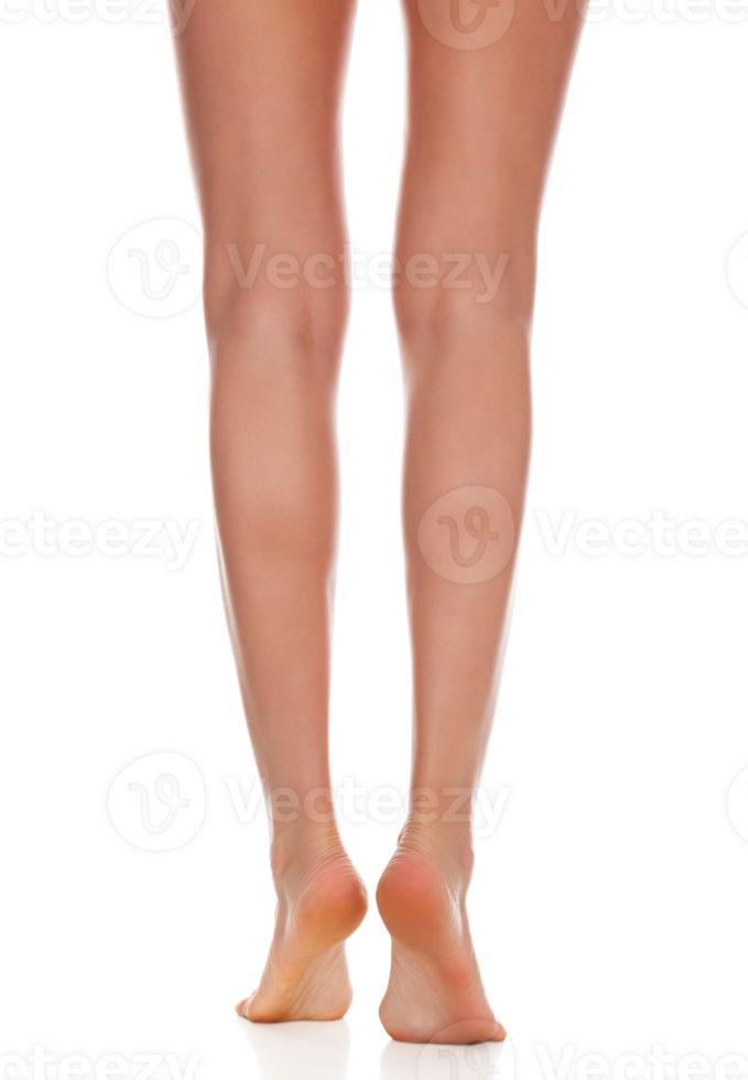 hermosa suave y afeitado mujer piernas. protección de la piel tratamiento concepto png