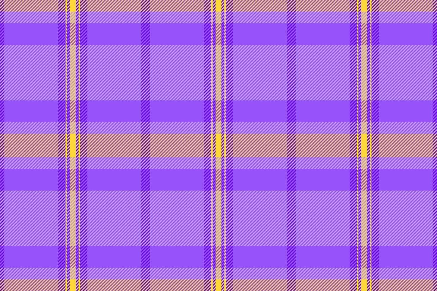 Check tartan seamless of textile plaid pattern with a vector background texture fabric.