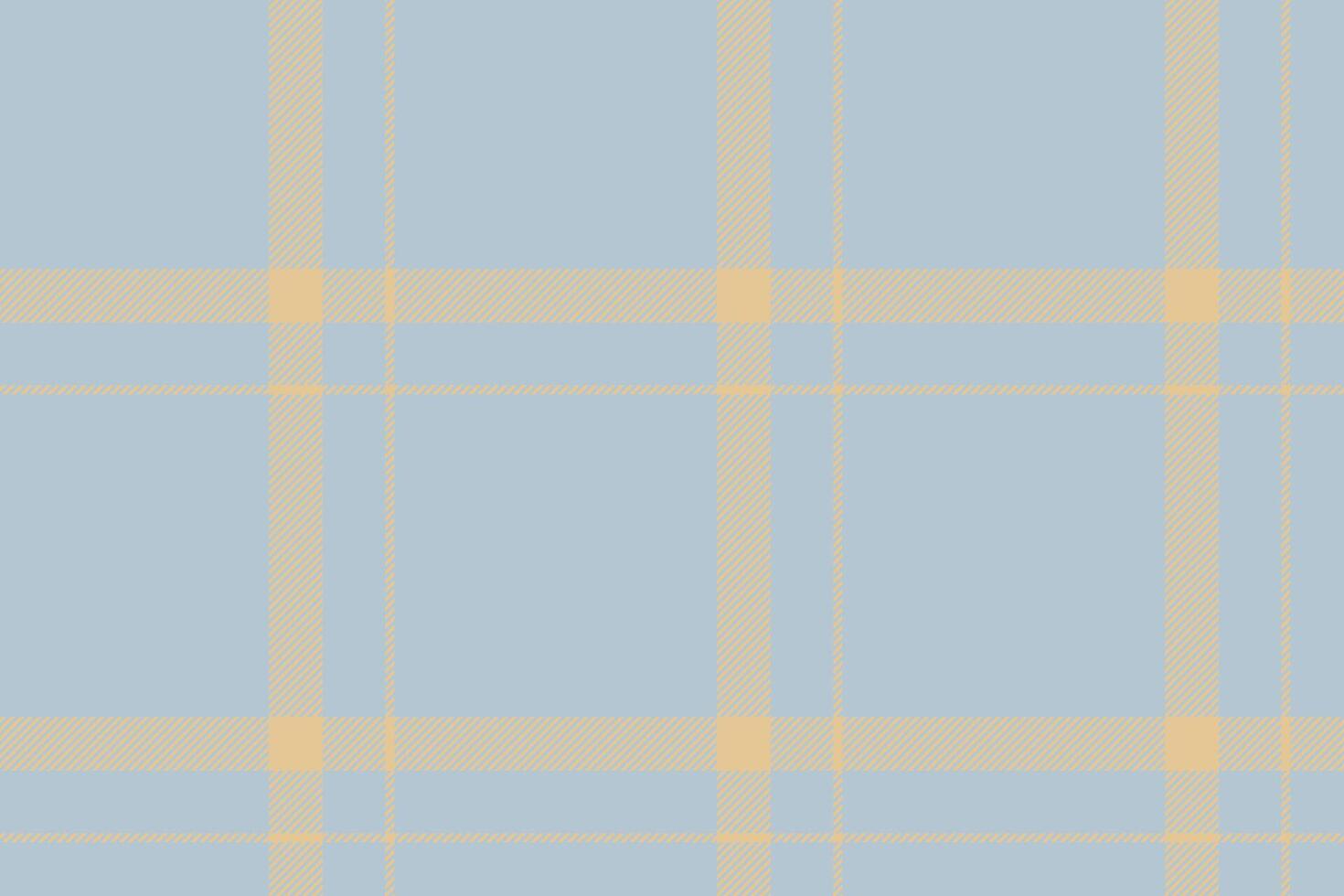 Plaid background, check seamless pattern in blue. Vector fabric texture for textile print, wrapping paper, gift card or wallpaper.