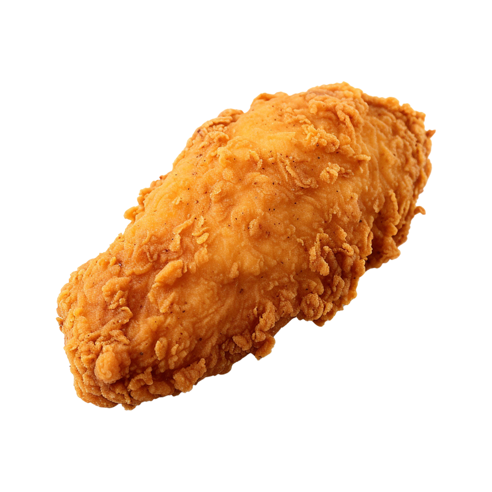 AI generated Tasty fried chicken png isolated on transparent background