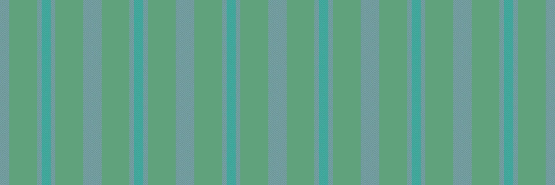 Vogue fabric textile seamless, template lines vector texture. Pop vertical pattern stripe background in green and blue colors.