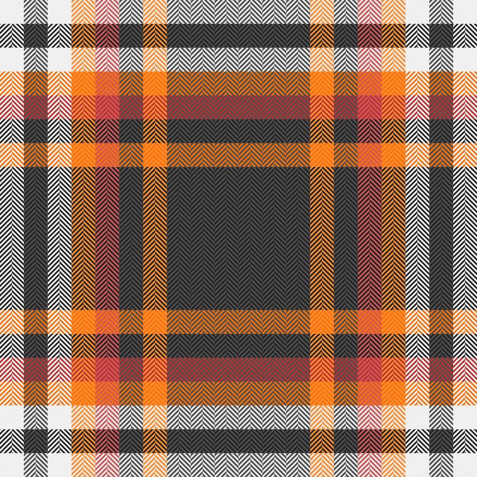 Textile tartan fabric of seamless pattern texture with a check background vector plaid.